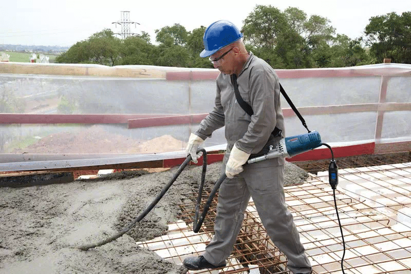 Vibrador de concreto